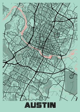 Austin Peony City Map