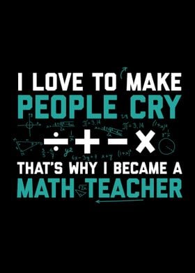 Math Teachers School Gifts