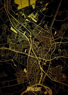 Utrecht gold map