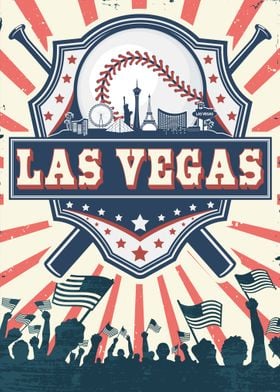 Las Vegas Baseball Skyline