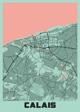 Calais Peony City Map