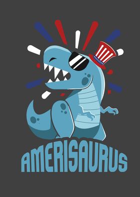 Dinosaur 4th of July