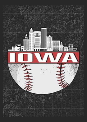 Iowa Baseball Skyline