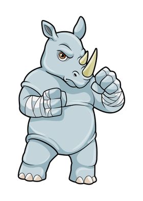 Rhino Boxer Boxing