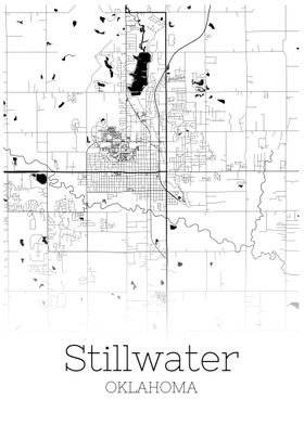 Stillwater Oklahoma map