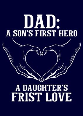 Dad Sons first Hero