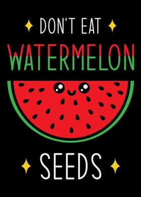 Watermelon Funny' Poster by schmugo | Displate