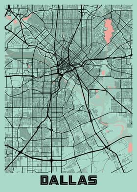 Dallas Peony City Map