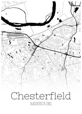 Chesterfield Missouri map