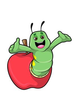 Caterpillar Apple
