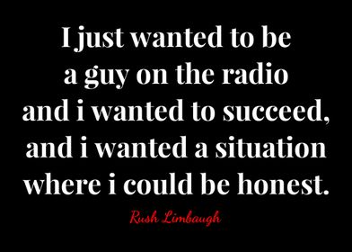 Rush Limbaugh Quote