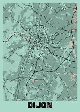 Dijon Peony City Map