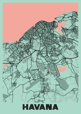 Havana Peony City Map