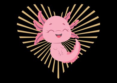 Axolotl Heart Axolotl  Amp