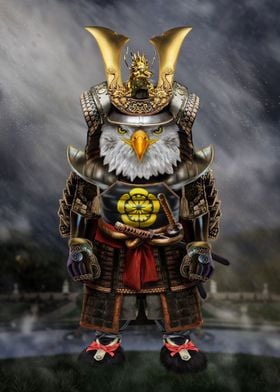 Samurai Bald Eagle