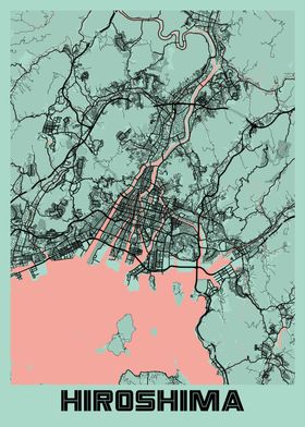 Hiroshima Peony City Map