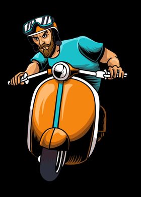 Scooter Bike Scoot Moped