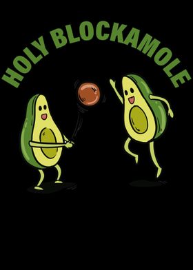 'Holy Blockamole' Poster by CatRobot | Displate