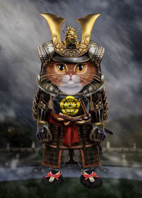 Samurai Cat