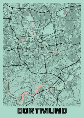 Dortmund Peony City Map