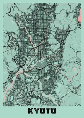 Kyoto Peony City Map