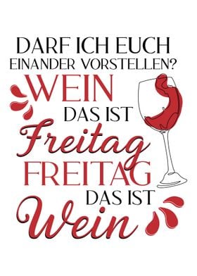 Witziger Weiwein Spruch