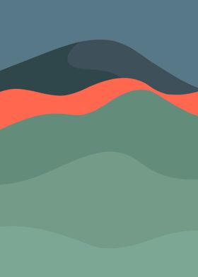 Minimalist landscape