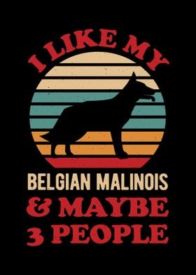 Funny Belgian Malinois