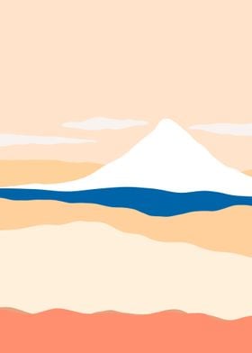 Minimalist landscape 