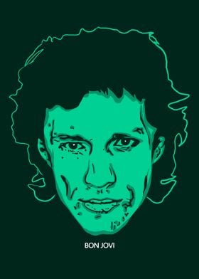 VECTOR VEXEL JON BON JOVI