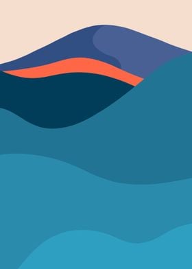 Minimalist landscape