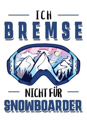 Toller Ski fahren Spruch