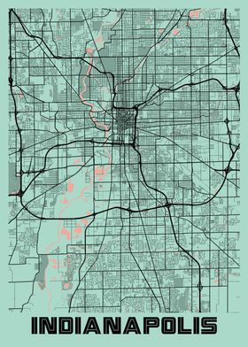 Indianapolis Peony Map