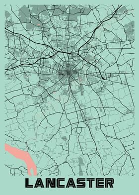 Lancaster Peony City Map