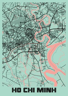 Ho Chi Minh Peony City Map