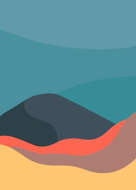 Minimalist landscape 