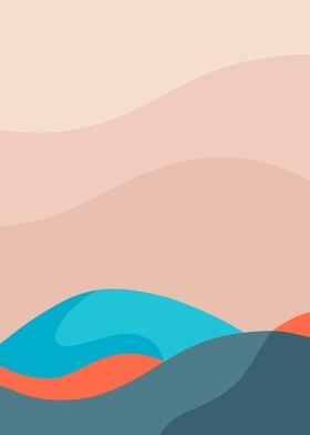 Minimalist landscape