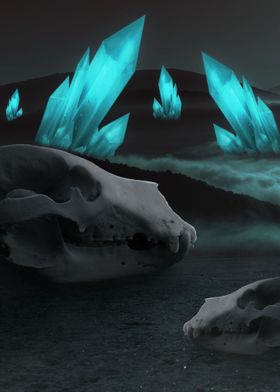Skull of Rhino