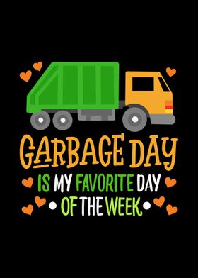 Garbage Truck Garbage Day