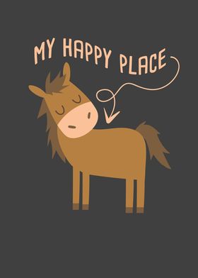 Horse Lover My Happy Place