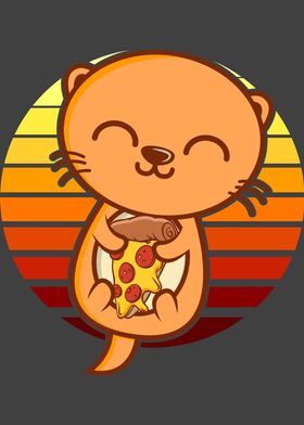 PIZZA OTTER Otter Lover