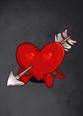 Heart with arrow