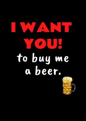 Want U Beer Antivalentine