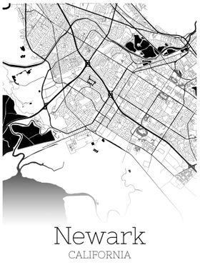 Newark Califronia city map