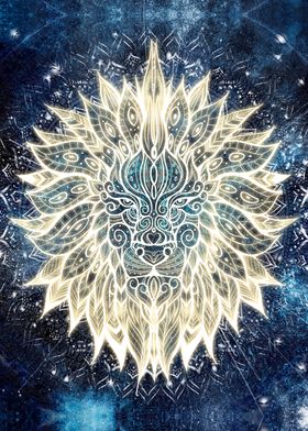 Lion mandala