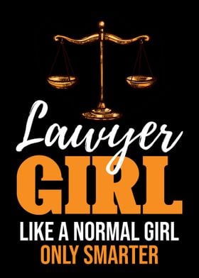 Lawyer Girl Law Attorney