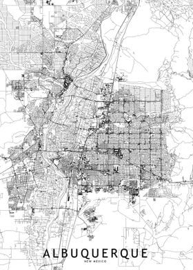 Albuquerque Map