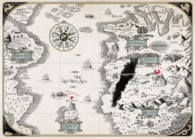 Shadow And Bone Map