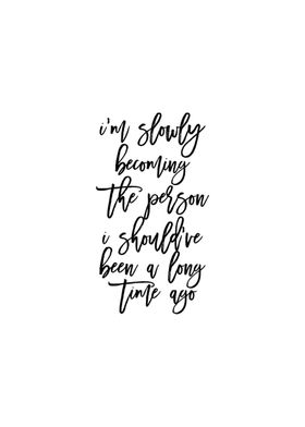 Positive Quote Wall Poster