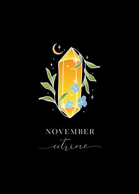 November Citrine